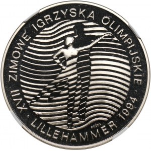 III RP, 300000 złotych 1993, Lillehammer, PRÓBA, nikiel