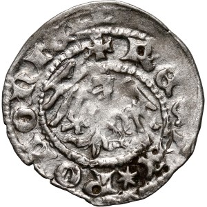 Władysław Jagiełło 1386-1434, półgrosz, Kraków, sygnatura N