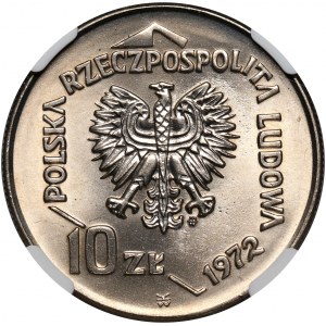 PRL, 10 złotych 1972, Port w Gdyni