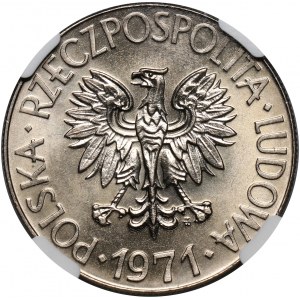 PRL, 10 złotych 1971, Tadeusz Kościuszko