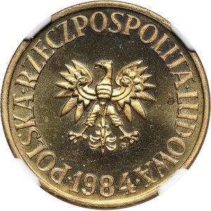PRL, 5 złotych 1984, PROOFLIKE