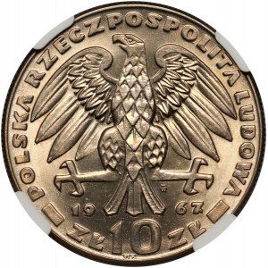 PRL, 10 złotych 1967, Karol Świerczewski