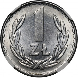 PRL, 1 złoty 1978, bez znaku