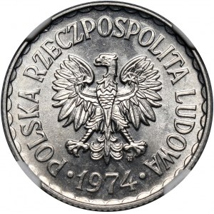 PRL, 1 złoty 1974