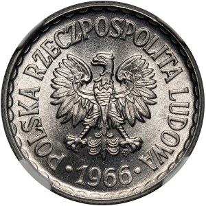 PRL, 1 złoty 1966