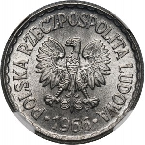 PRL, 1 złoty 1966