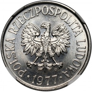 PRL, 50 groszy 1977