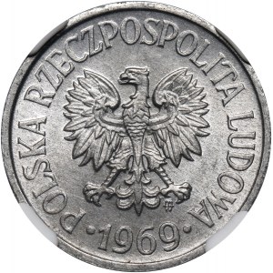 PRL, 20 groszy 1969