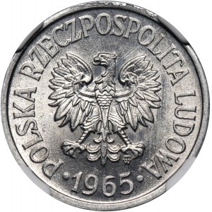 PRL, 20 groszy 1965