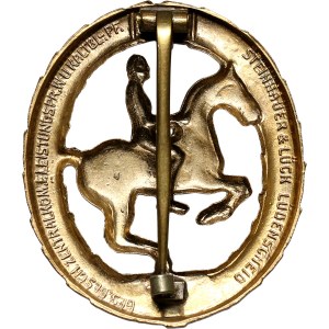 Niemcy, RFN, Złota odznaka jeździecka, (Deutsches Reiterabzeichen)