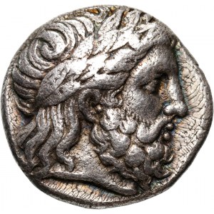 Grecja, Macedonia, Filip II 359-336 p.n.e., tetradrachma, Amfipolis