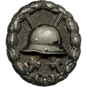 Niemcy, Cesarstwo Niemieckie, Odznaka za rany, czarna, wz. 1918, (Verwundetenabzeichen in Schwarz)