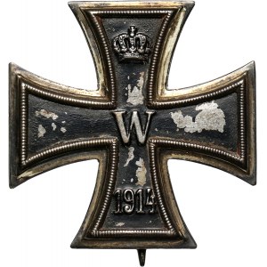 Germany, Reich, Iron Cross 1st class 1914, signed (Eisernes Kreuz 1. Klasse 1914)