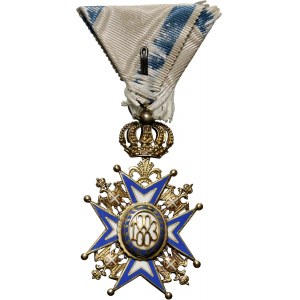 Serbia, Piotr I Karadziordziewić, Order Świętego Sawy IV klasy