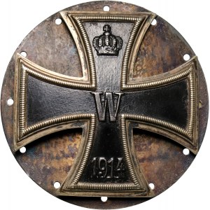 Niemcy, Cesarstwo Niemieckie, Krzyż Żelazny 1 klasy 1914, (Eisernes Kreuz 1. Klasse 1914) wersja gwintowana