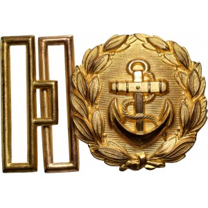 Germany, the Third Reich, the Kriegsmarine officer's buckle with a catch