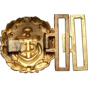 Germany, the Third Reich, the Kriegsmarine officer's buckle with a catch