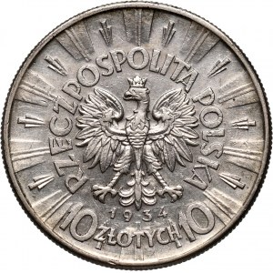 II RP, 10 złotych 1934, Warszawa, Józef Piłsudski