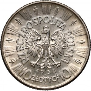 II RP, 10 złotych 1936, Warszawa, Józef Piłsudski