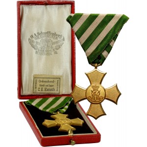 Niemcy, Saksonia, Albert, Honorowy Krzyż Zasługi (cywilny) (Allgemeines Ehrenzeichen)