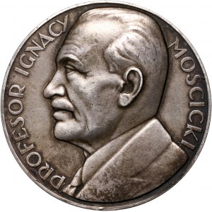 II RP, Prof. Ignacy Mościcki, medal na pamiątkę złotych godów z 1937 roku