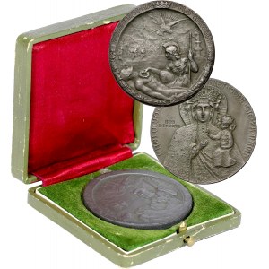 Polska, Medal Poległym na Polu Chwały 1916, w oryginalnym pudełku