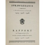 Mennica Państwowa w Warszawie, Sprawozdanie z organizacji i działalności w latach 1924-1934