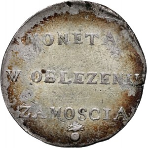 Oblężenie Zamościa, 2 złote 1813, Zamość