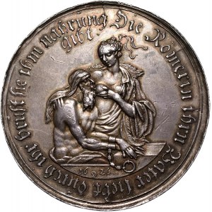 XVII wiek, medal z 1626 roku autorstwa Sebastiana Dadlera