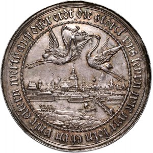 XVII wiek, medal z 1626 roku autorstwa Sebastiana Dadlera