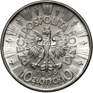 II RP, 10 złotych 1936, Warszawa, Józef Piłsudski