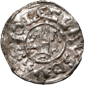 Bohemia, Boleslav II 967-999, denar, Prag