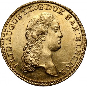 Niemcy, Saksonia, Fryderyk August III, dukat 1787 IEC, Drezno