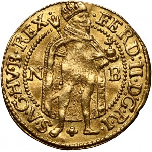 Węgry, Ferdynand II, dukat 1630 NB, Nagybanya