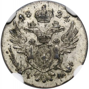 Królestwo Kongresowe, Aleksander I, 5 groszy 1824 IB, Warszawa