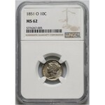 Stany Zjednoczone Ameryki, 10 centów (Dime) 1921, Filadelfia, Mercury