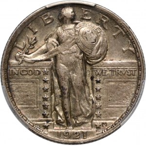 Stany Zjednoczone Ameryki, 25 centów 1921, Filadelfia