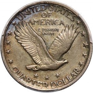 USA, 25 Cents (Quarter) 1921, Philadelphia, Standing Liberty