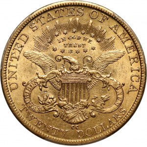 USA, 20 Dollars 1884 CC, Carson City