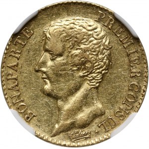 France, Napoleon I, 20 Francs AN 12 A, Paris