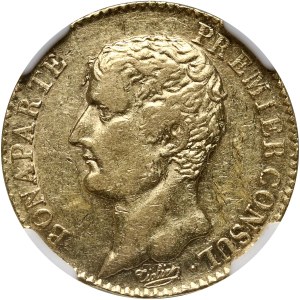 France, Napoleon I, 20 Francs AN XI A, Paris