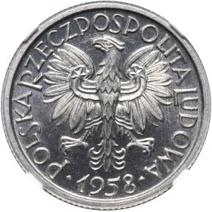 PRL, 2 złote 1958, Jagody, PROOFLIKE