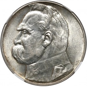 II RP, 10 złotych 1934 S, Warszawa, Józef Piłsudski - Orzeł strzelecki