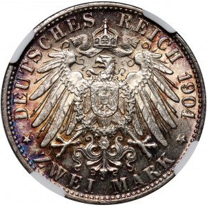 Niemcy, Brema, 2 marki 1904 J, Hamburg