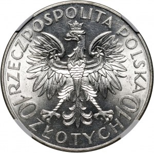 II RP, 10 złotych 1933, Warszawa, Romuald Traugutt