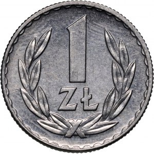 PRL, 1 złoty 1969, ODWROTKA