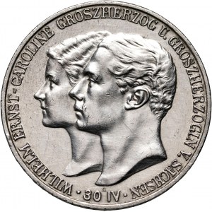 Germany, Saxe-Weimar-Eisenach, Wilhelm Ernst, 5 Mark 1903 A, Berlin