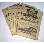 Skrzydła i Motor Tygodnik Młodzieży Lotniczej Rok II 1947 29 numerów