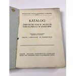 Katalog zabytków XVIII w. Muzeum Narodowego w Krakowie