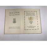 Rocznik Krakowski tom XIV red. Stanisław Kutrzeba